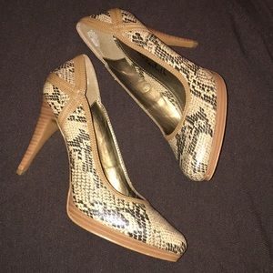SnakeSkin Heels